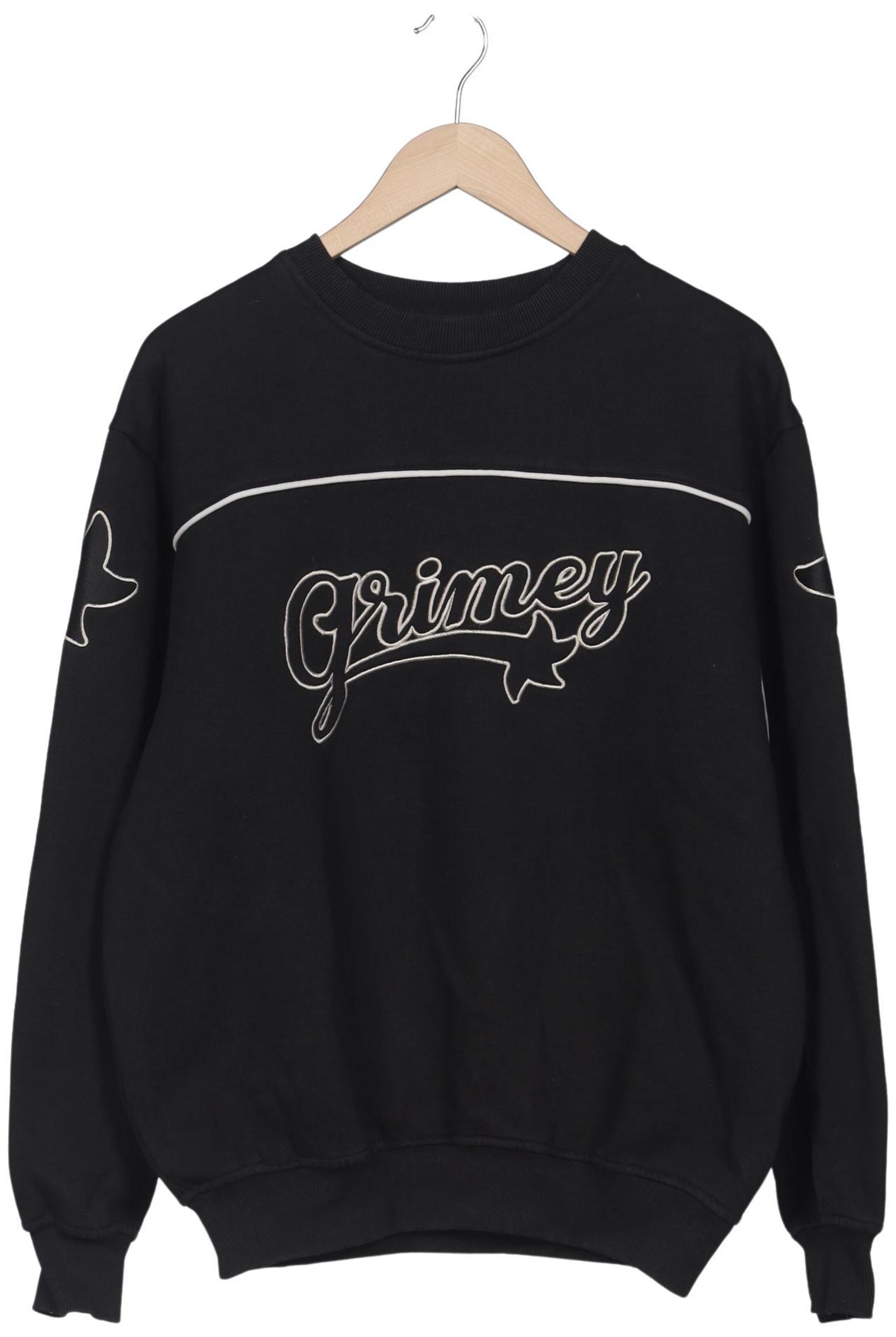 Grimey Sweatshirt & Zip-Up Hoodie in L in Black: front