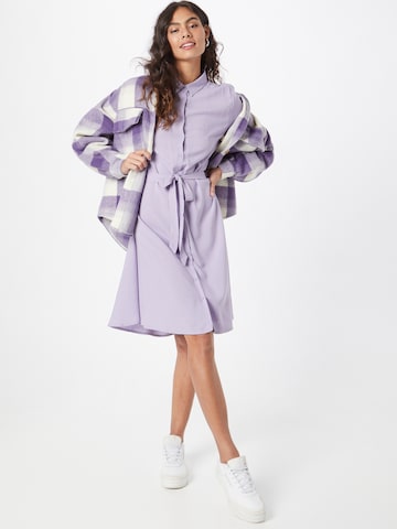Robe-chemise 'Main' ICHI en violet