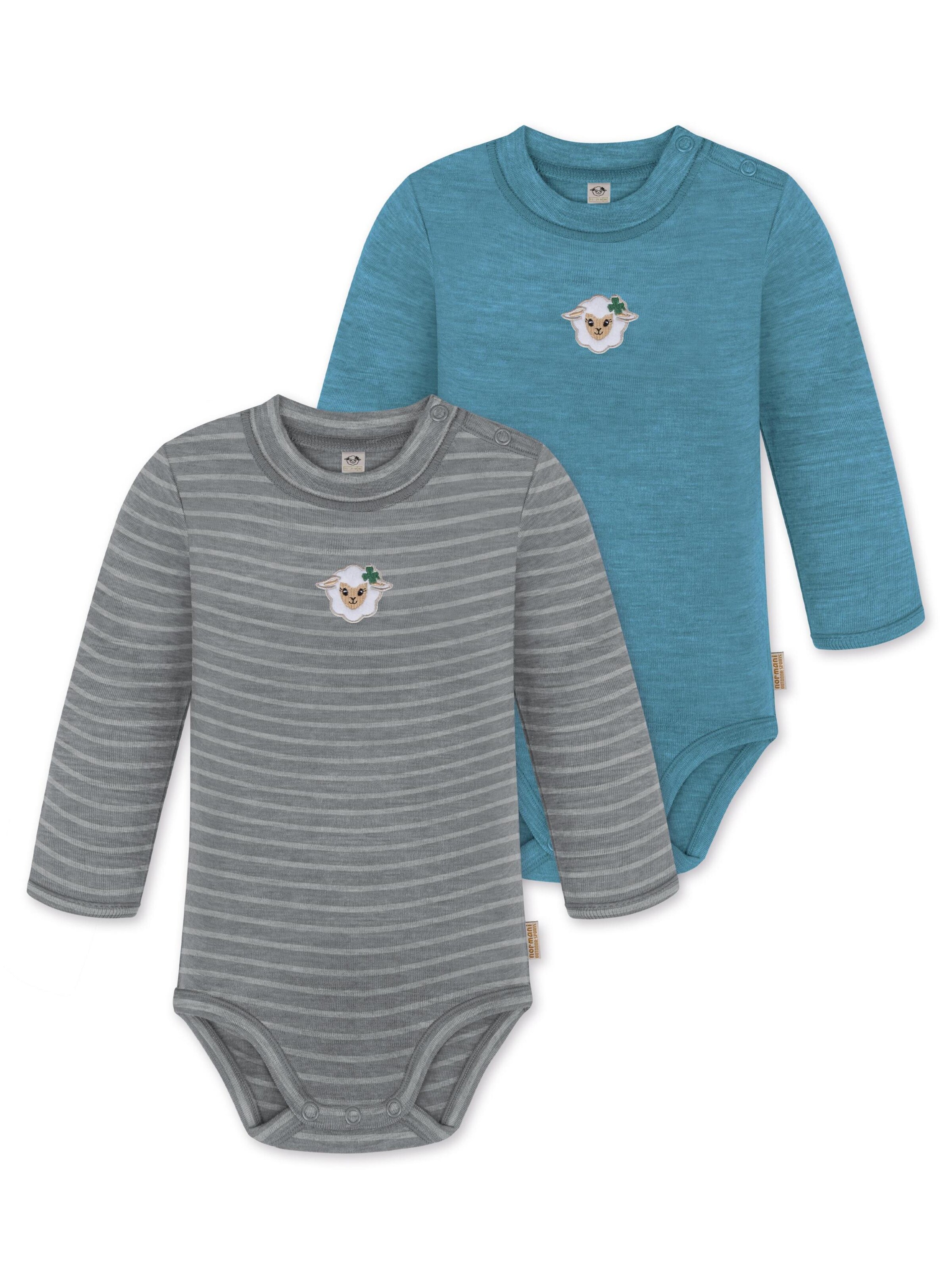 normani Rompertje/body in Grijs: voorkant