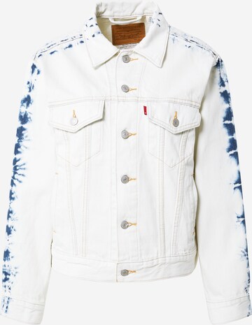 LEVI'S ® Between-season jacket 'Ex-Boyfriend Trucker Jacket' in White: front