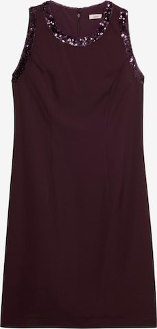 Robe oltre en rouge : devant