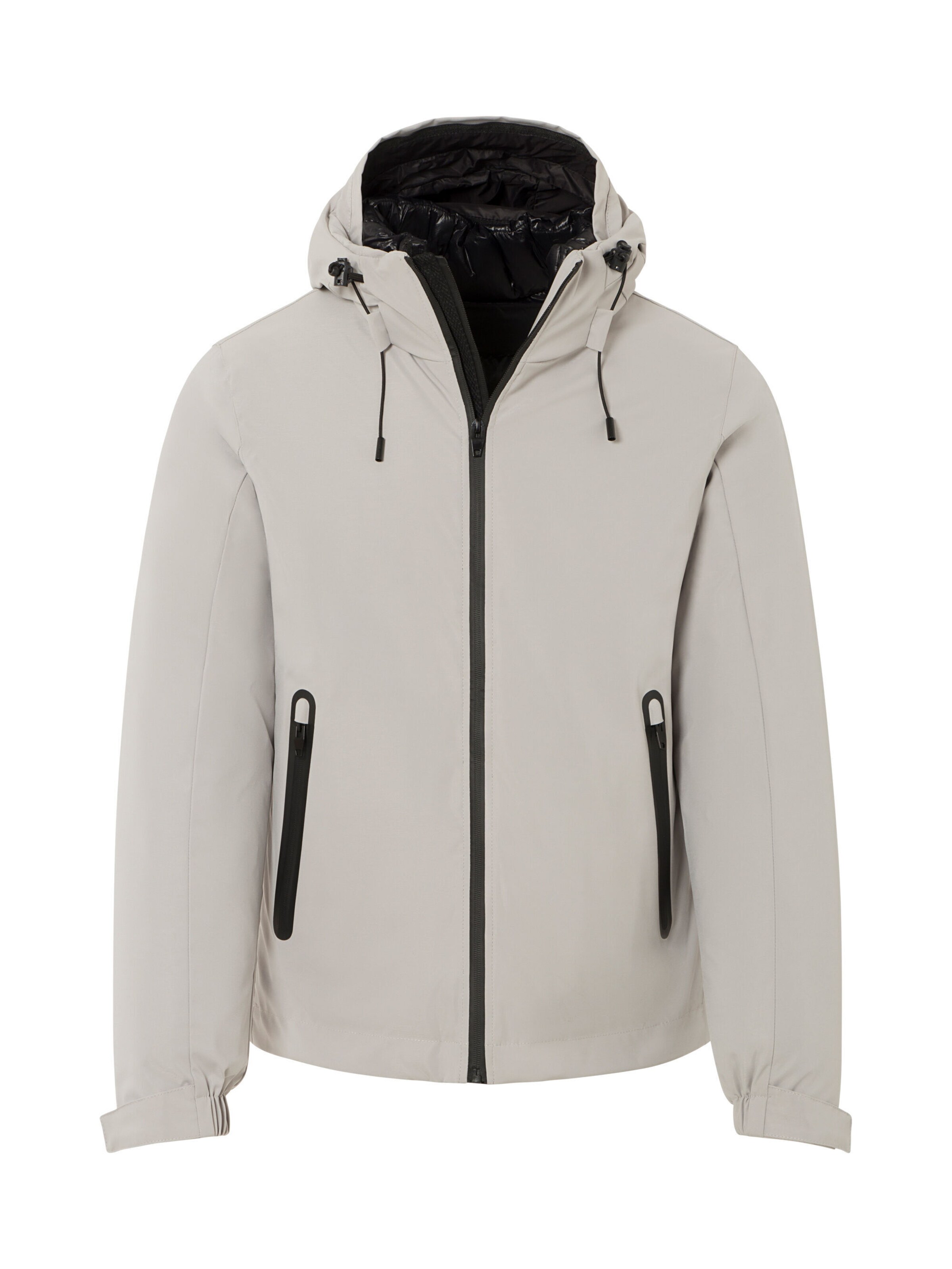 Thomas Goodwin Winter Jacket in White: front