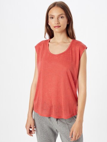 Marika Functioneel shirt 'DIAMOND' in Rood: voorkant