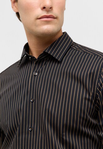 ETERNA Slim Fit Businesshemd in Schwarz