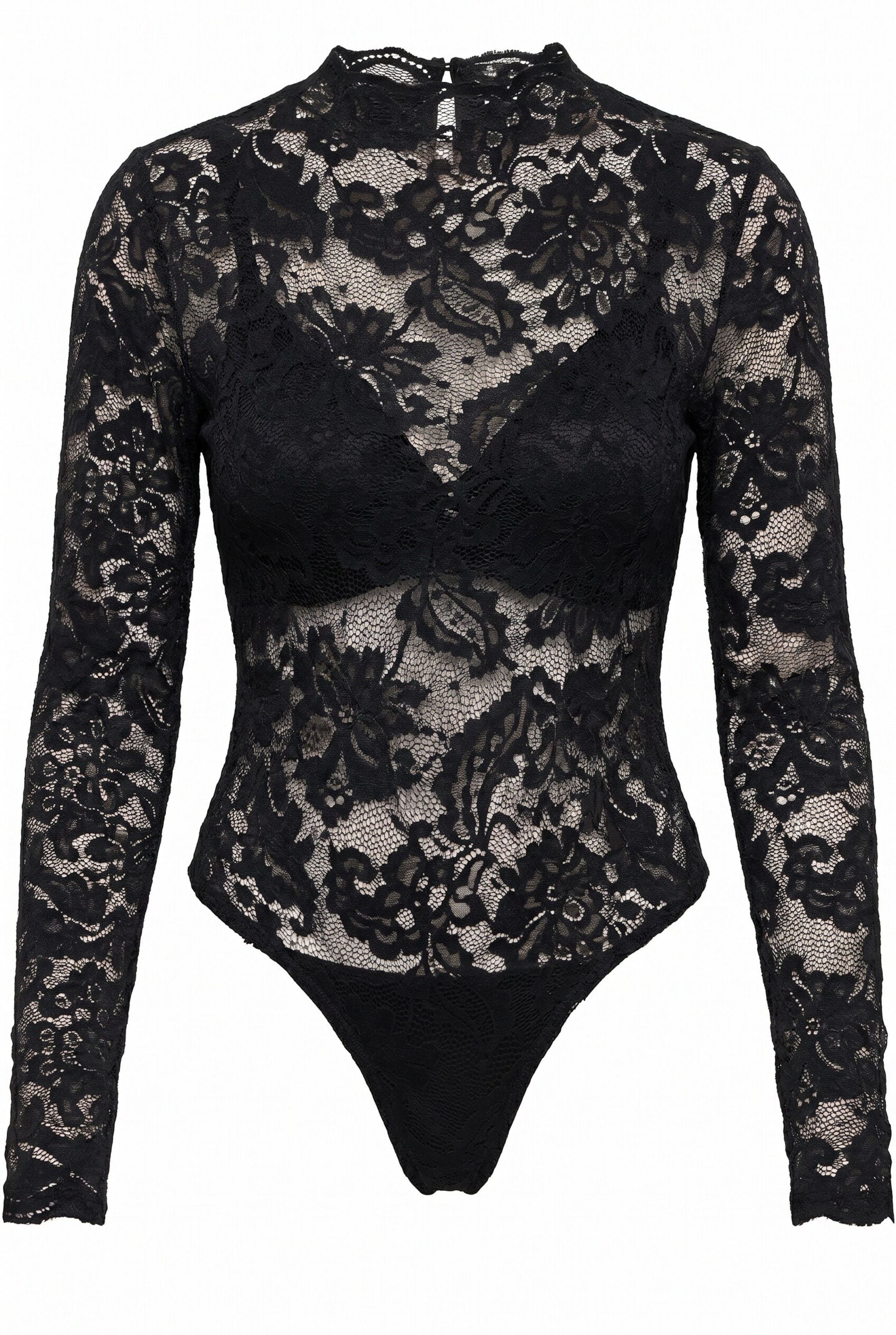 TruYou Bodysuit in Black: front