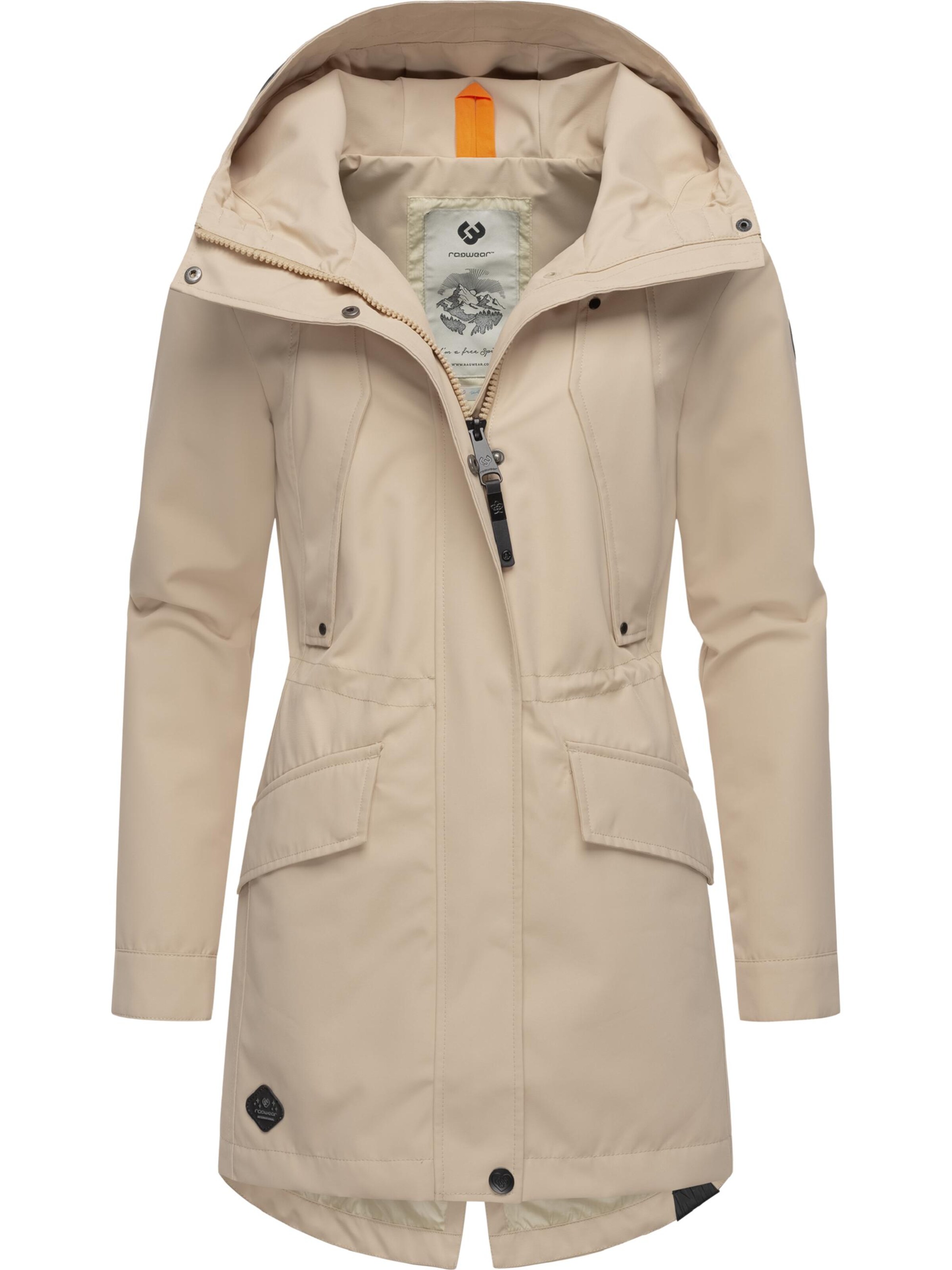 Ragwear Funktionsmantel 'Begonia' in Beige
