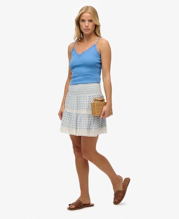 Jupe Superdry en blanc