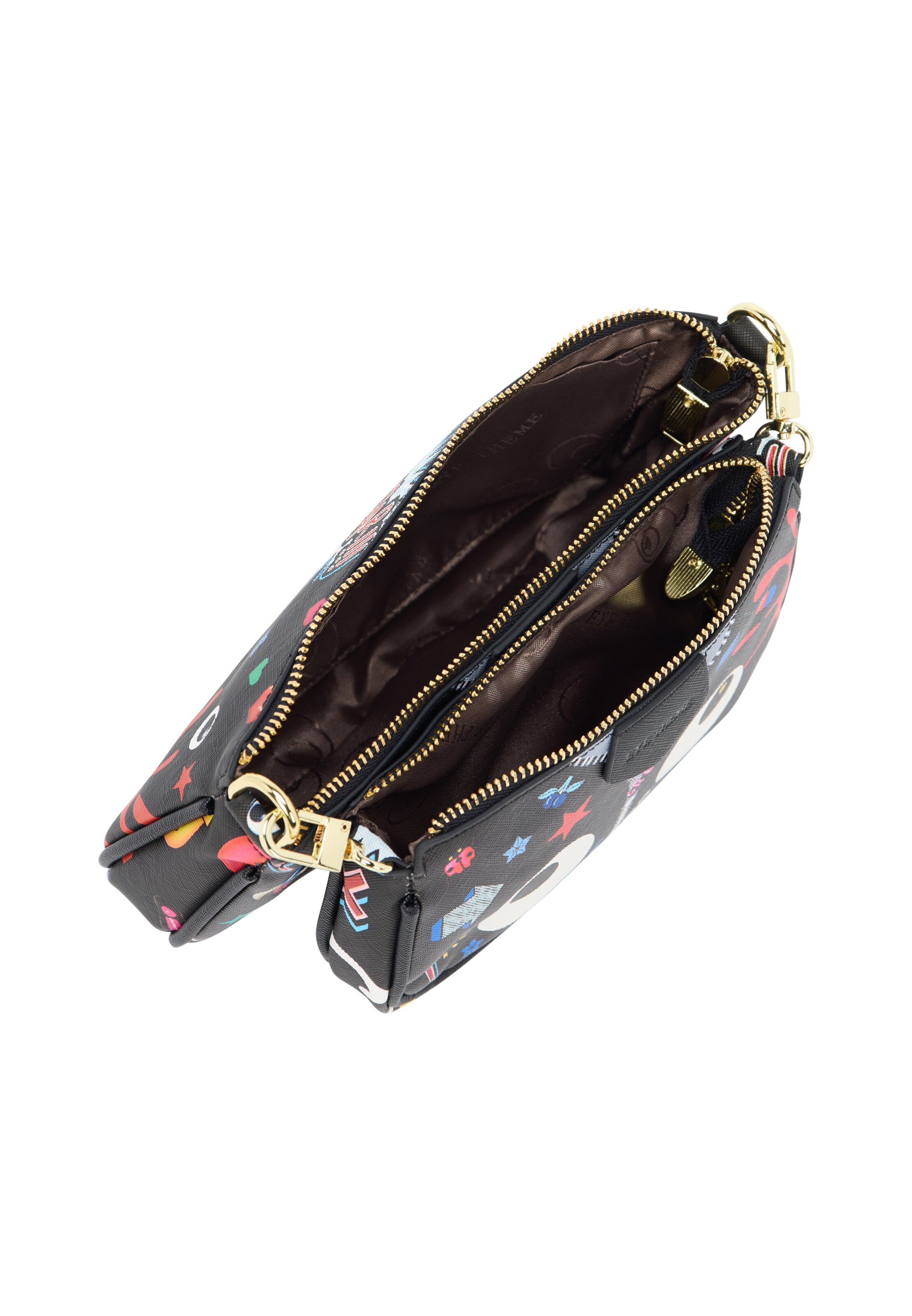 MYMO Õlakott 'Pop Eyetheme', värv must