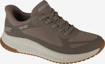 SKECHERS Platform trainers 'Skechers Slip-Ins: Bobs Squad 4 - Staple Look' in Grey: front
