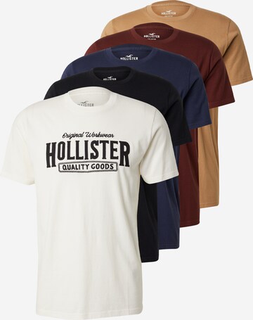 HOLLISTER - Camisa em bege: frente