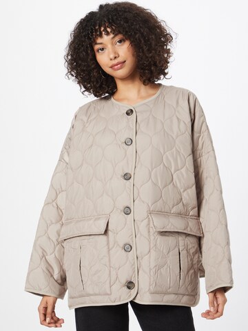 modström Between-Season Jacket 'Tinny' in Beige: front