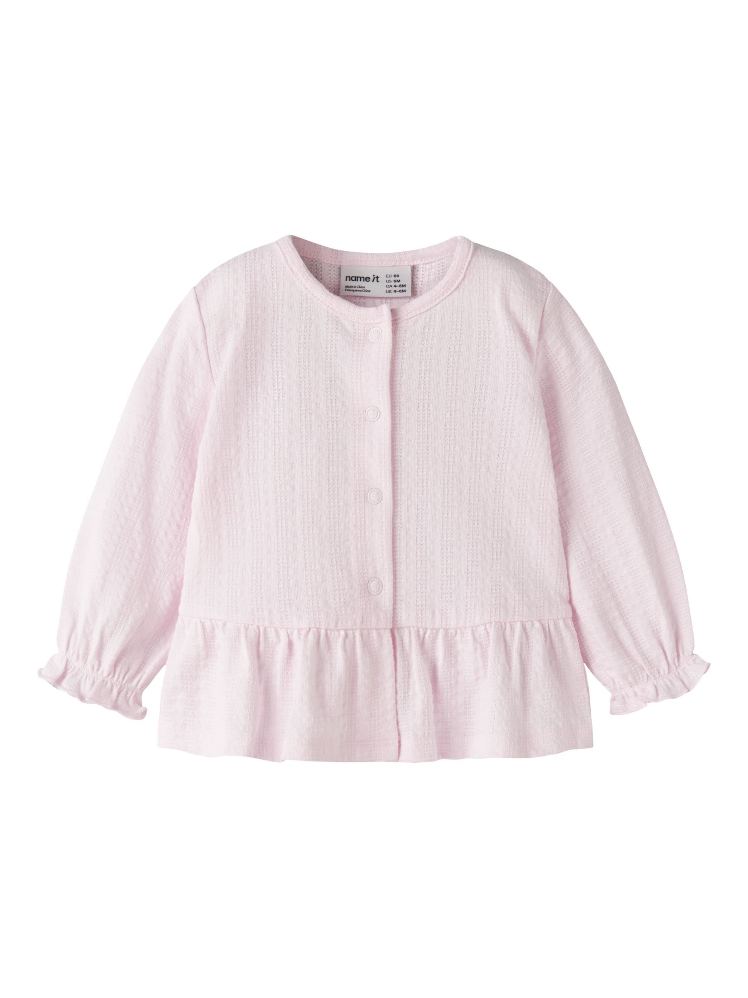 Cardigan NAME IT en rose : devant