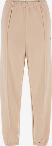 GUESS Tapered Pants in Beige: front