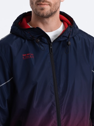 Veste mi-saison 'OM-JANP-0105' Ombre en bleu