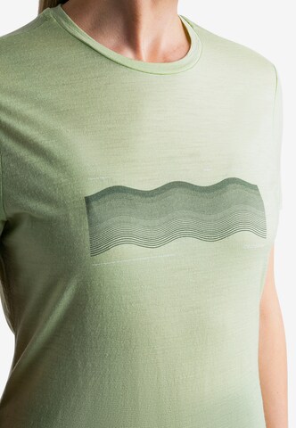 ICEBREAKER Performance Shirt 'Tech Lite III' in Green