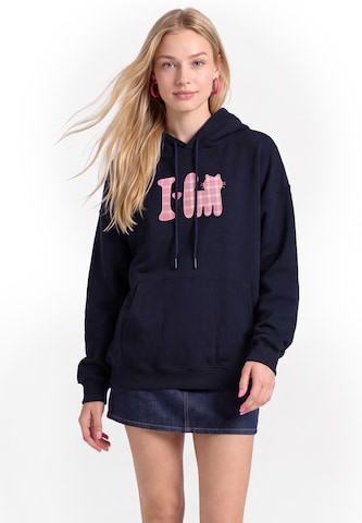MYMO - Sudadera en azul: frente
