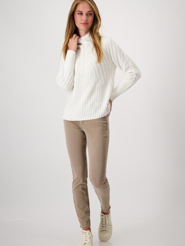 monari Pullover in Weiß
