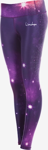 purpurinė Winshape Siauras Sportinės kelnės 'AEL102'
