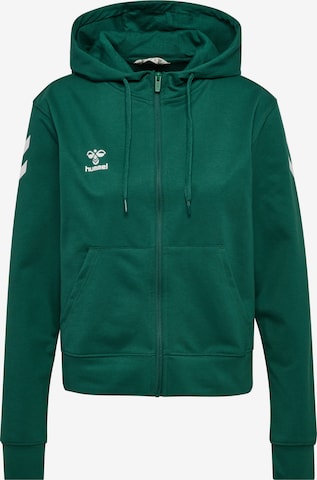 Hummel Sweatjakke 'Go 2.0' i grøn: forside