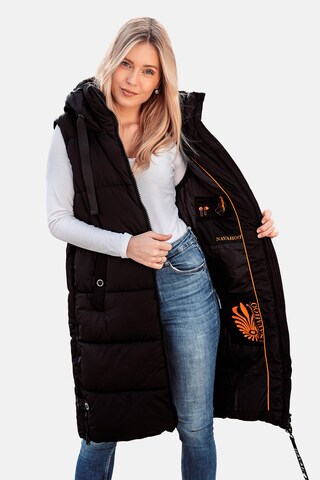 NAVAHOO Bodywarmer in Zwart