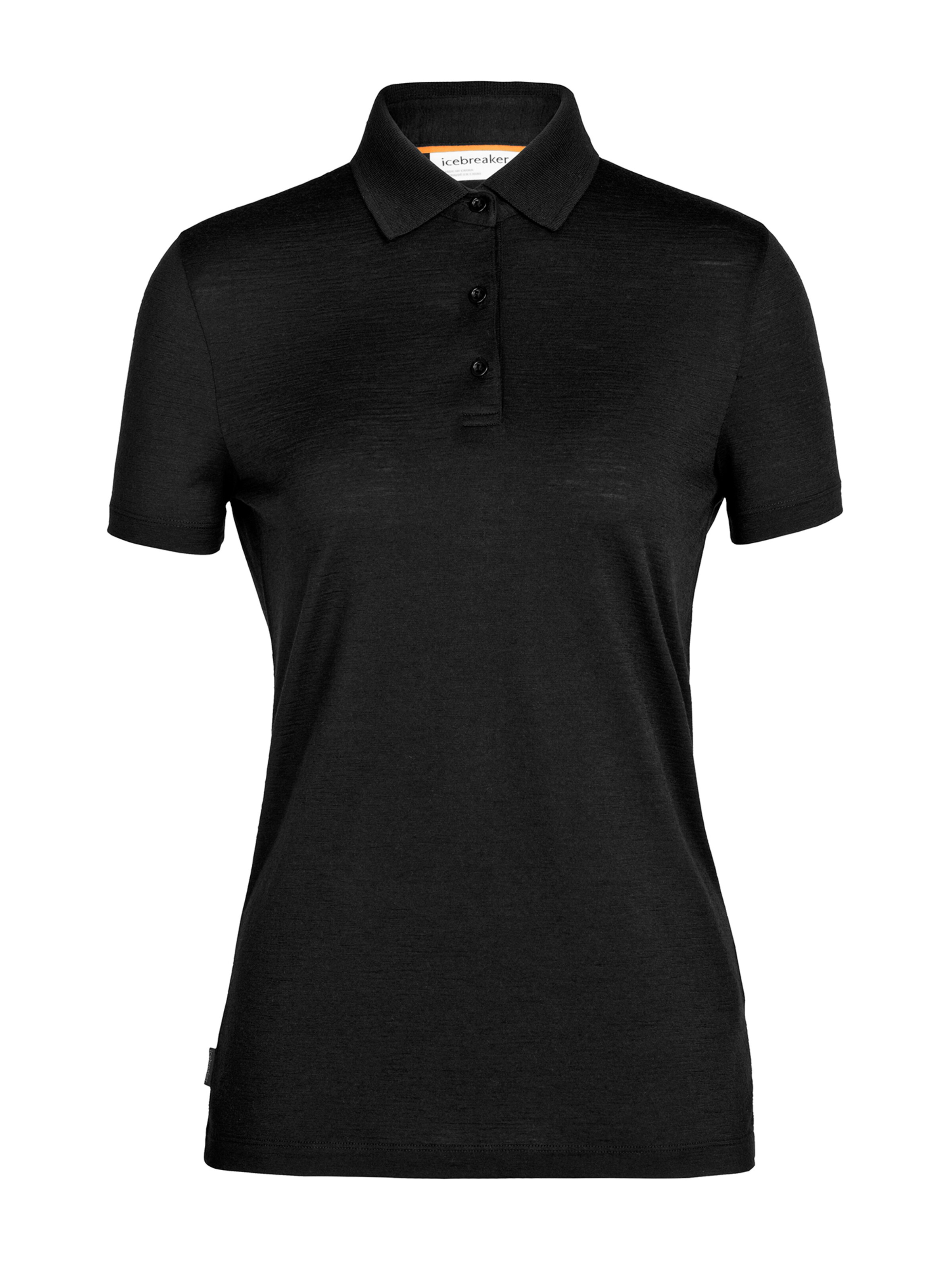 ICEBREAKER Funktionsshirt 'Tech Lite II' in Schwarz: Vorderseite