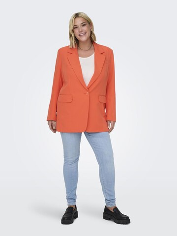 ONLY Carmakoma Blazer in Orange