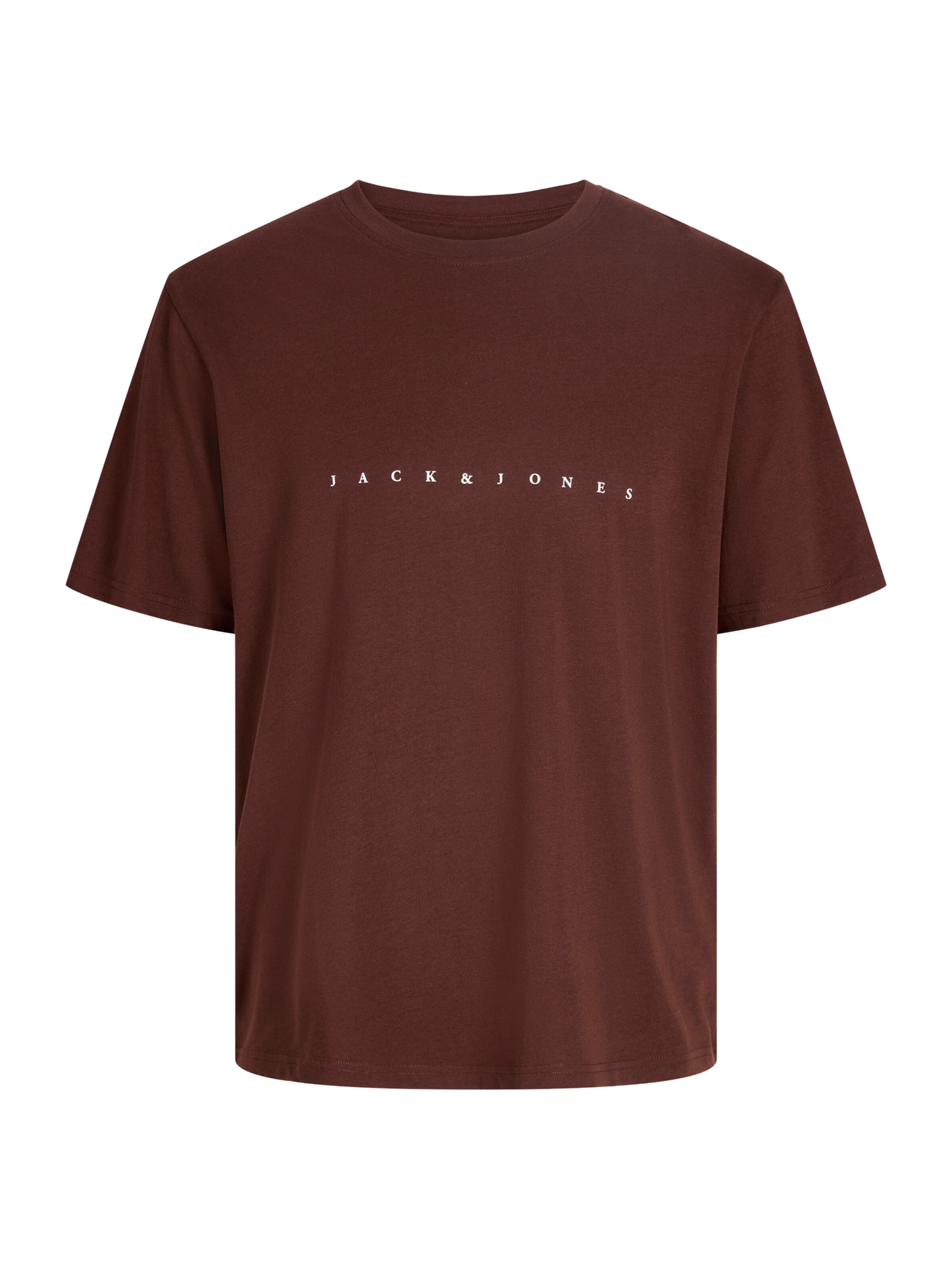 JACK & JONES Футболка 'JJEStar' в Коричневый: спереди