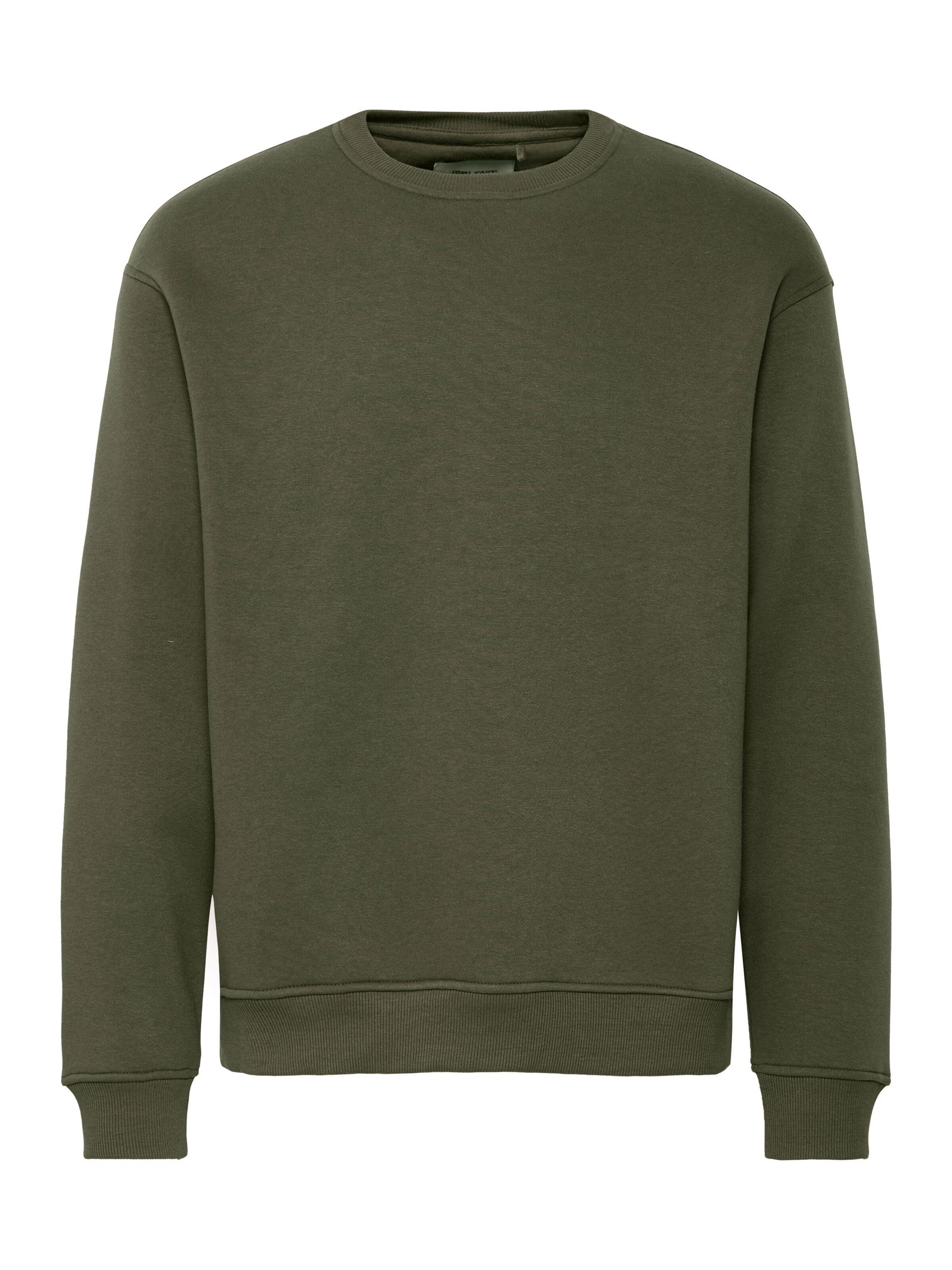 BLEND Sweatshirt in Groen: voorkant