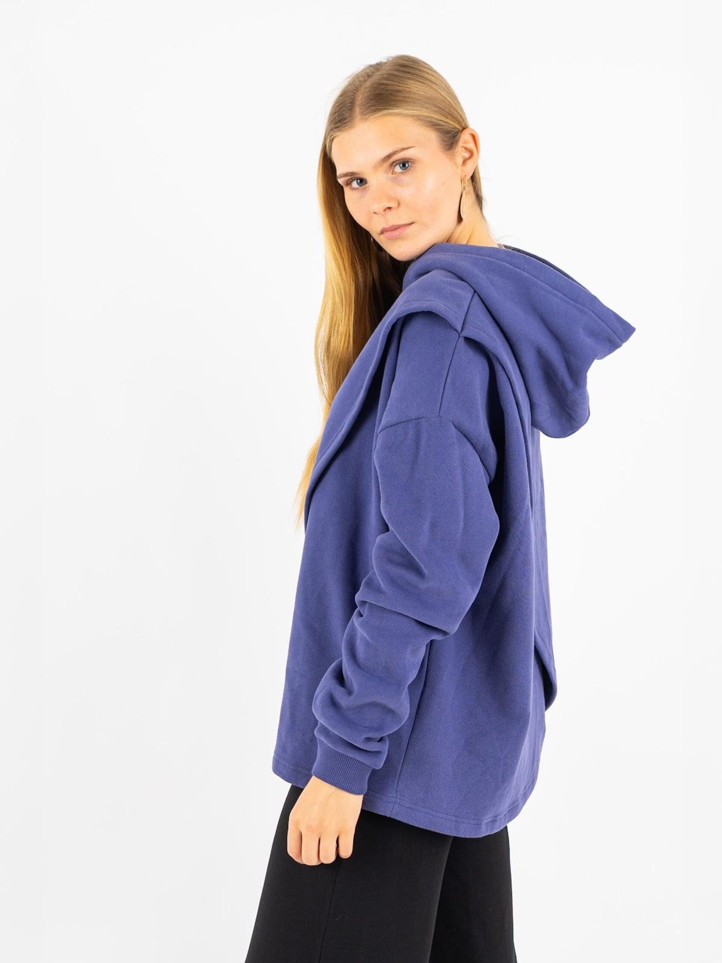 NOORLYS Sweatshirt 'VINGER' in Purple