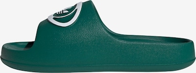 ADIDAS ORIGINALS Natikače s potpeticom 'Adilette 00s' u kraljevski zelena / bijela, Pregled proizvoda