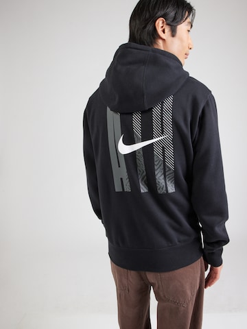 Nike Sportswear Mikina 'AIR' – černá: přední strana