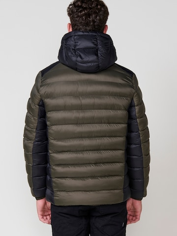 KOROSHI Winterjas in Bruin