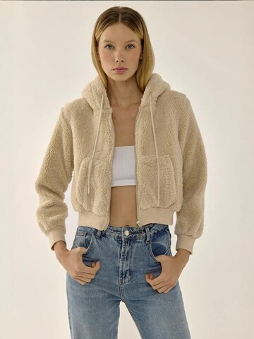Hiccup Between-season jacket in Beige: front