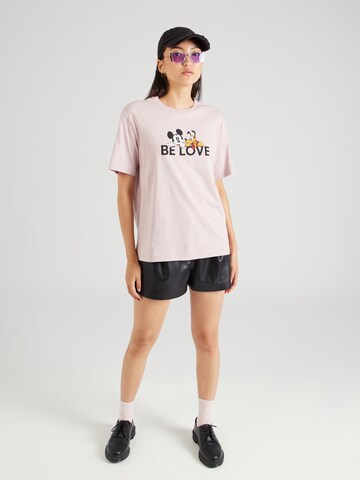 UNITED COLORS OF BENETTON Shirt in Roze