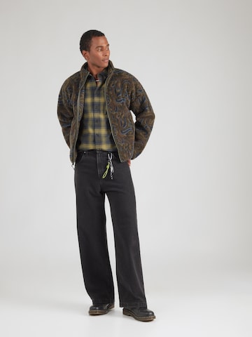 LEVI'S ® Fleece jacket 'Nolan' in Green