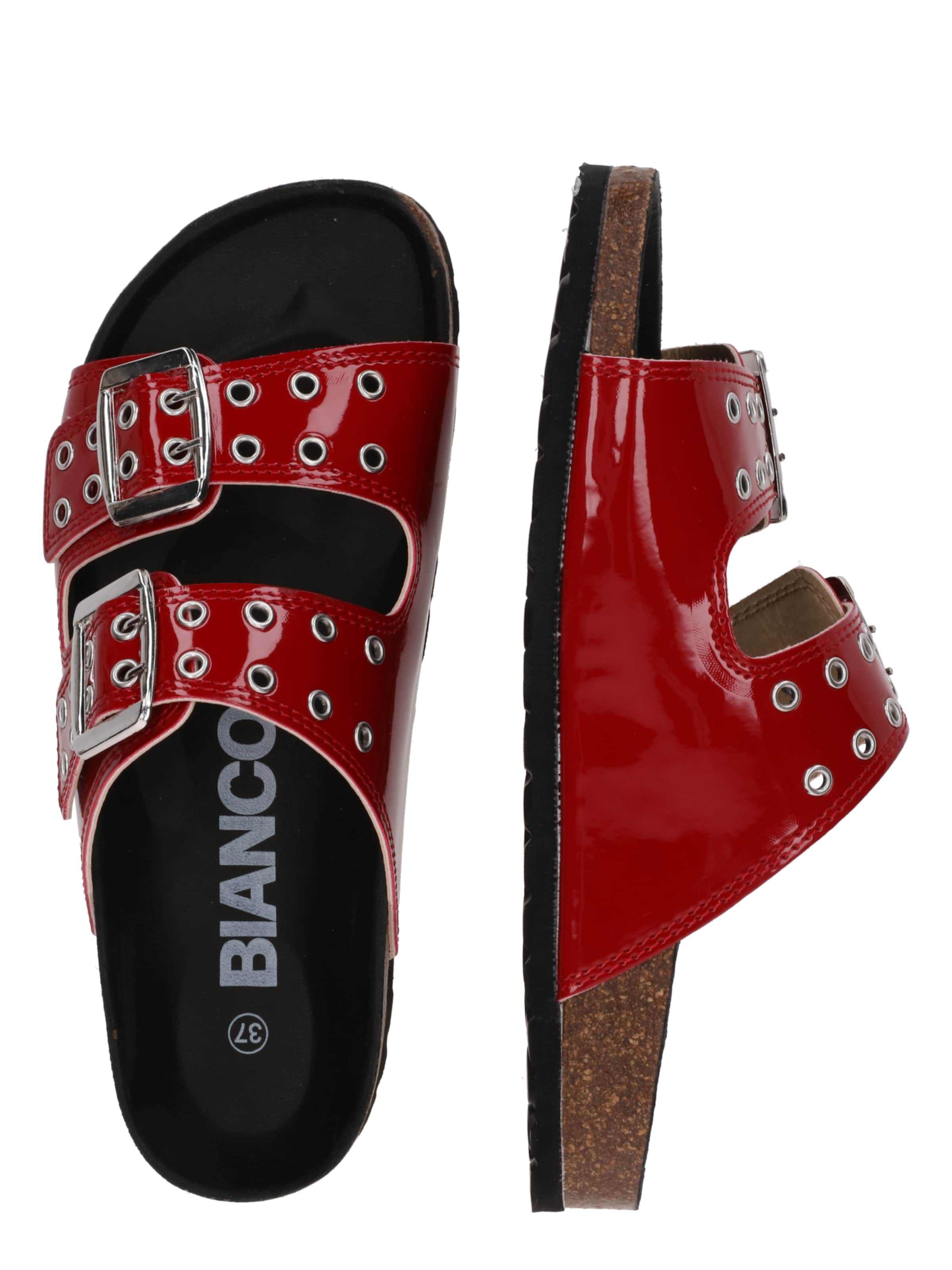 Bianco Šľapky 'MIAMI' - Červená