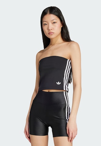 ADIDAS ORIGINALS Top 'Adicolor' in Black: front