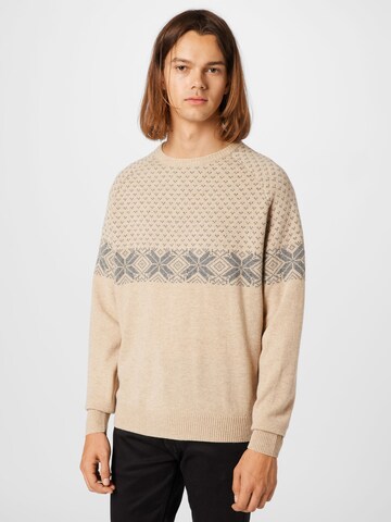 Pullover di FYNCH-HATTON in beige: frontale