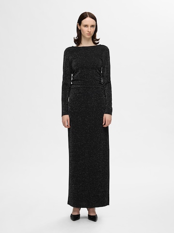 SELECTED FEMME Estélyi ruhák 'SLFMarwa' - fekete: elől