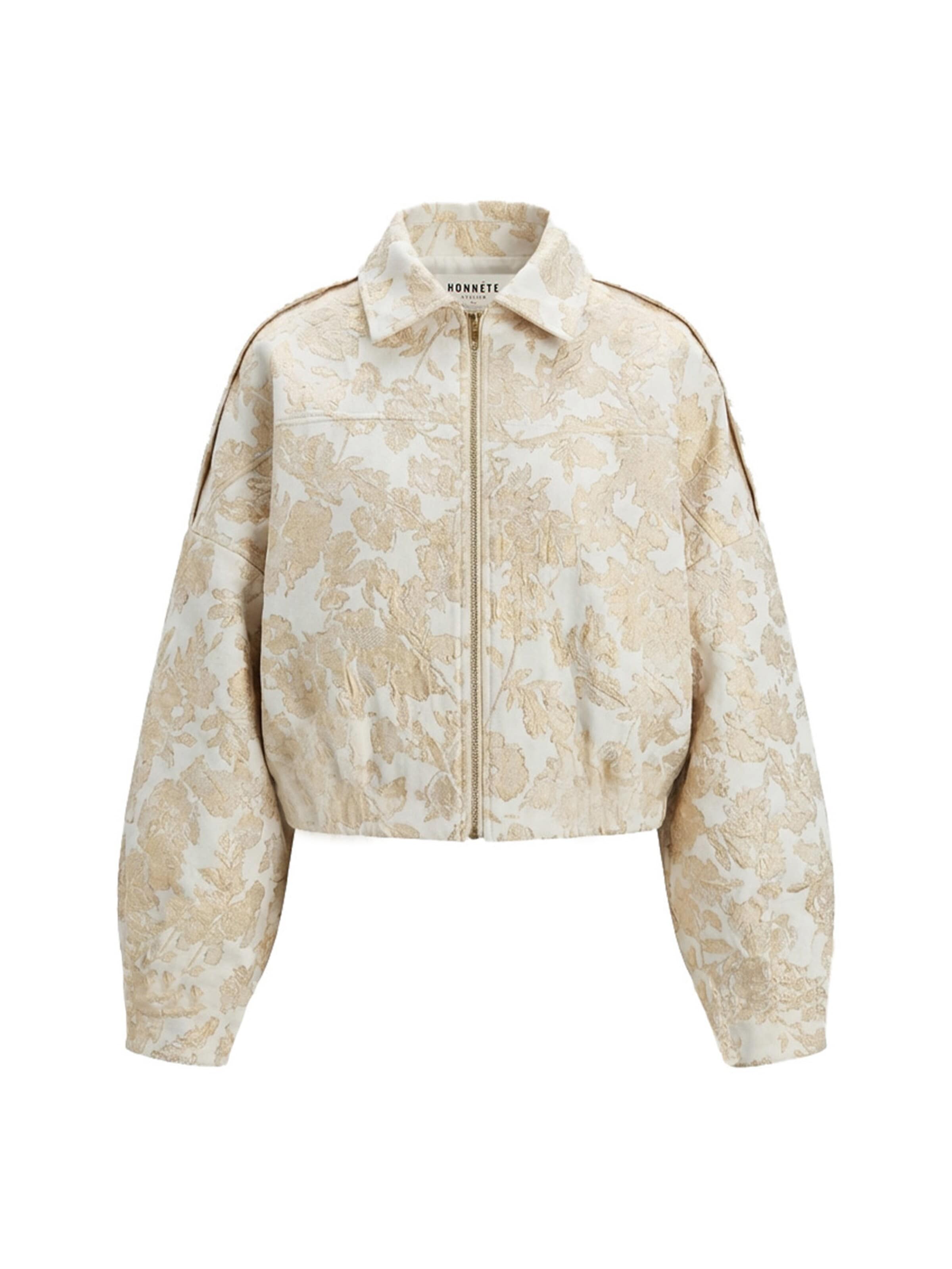 Honnête Atelier Tussenjas 'Bella' in Wit: voorkant