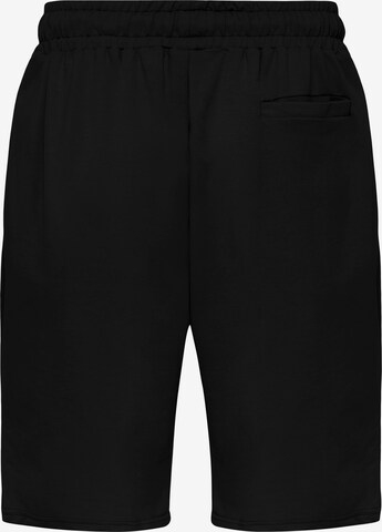 Redbridge Regular Sporthose in Schwarz