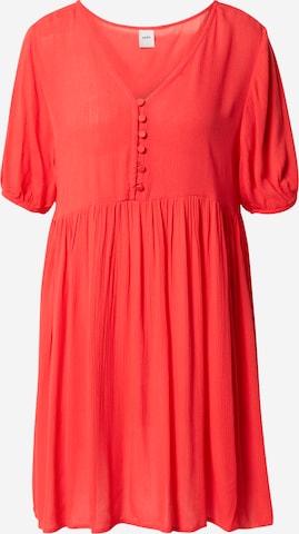 ICHI Dress 'IHMARRAKECH' in Red: front