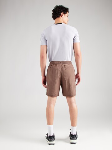 ADIDAS SPORTSWEAR Normalny krój Spodnie sportowe 'City Escape' w kolorze brązowy