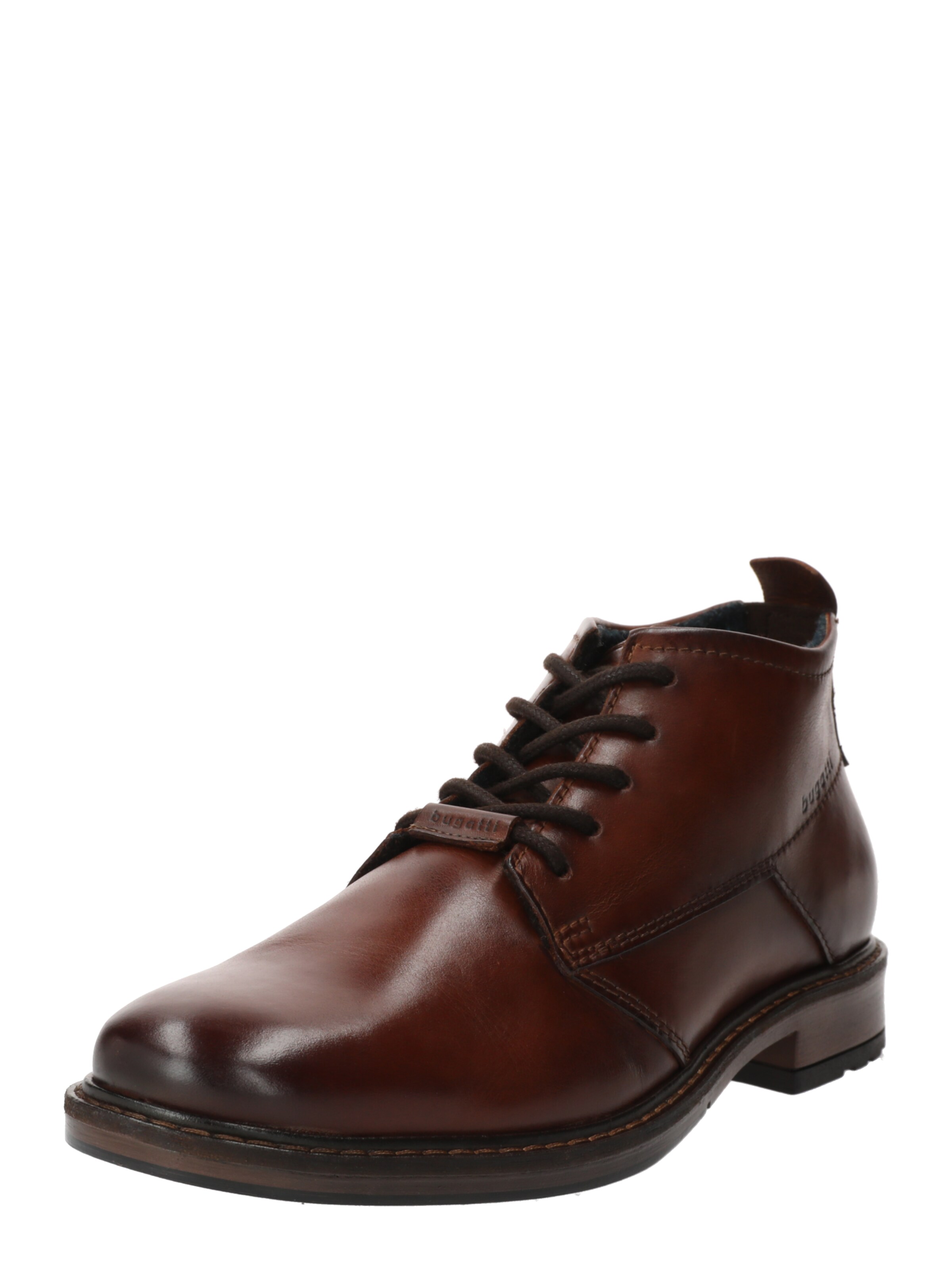 bugatti Schnürboots 'Marcello' in Braun: Vorderseite