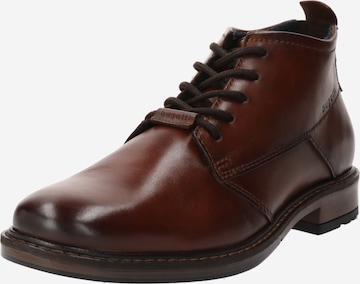 bugatti Lace-Up Boots 'Marcello' in Brown: front