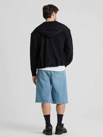 zils NoWear Platas staras Džinsi