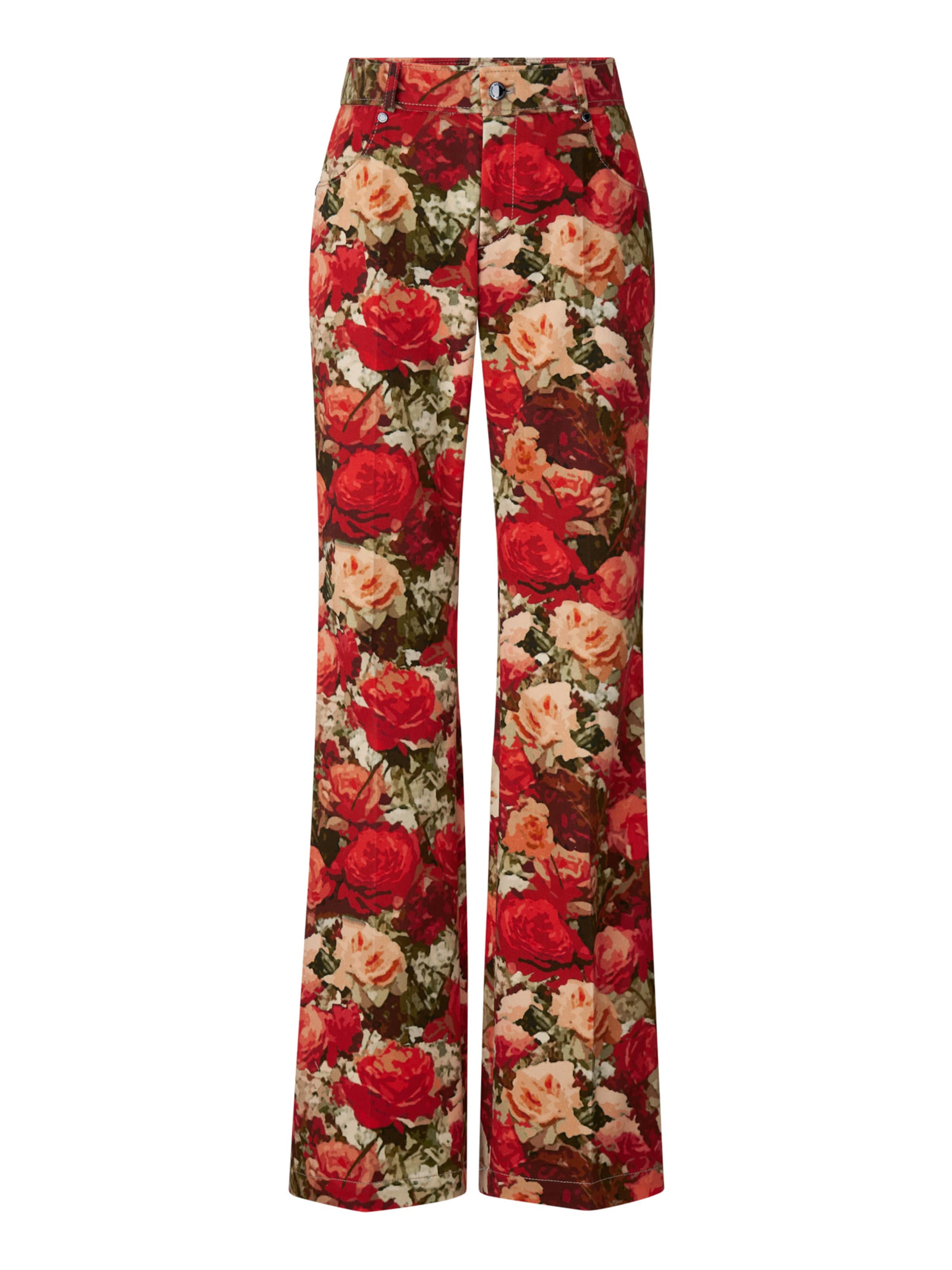 BOGNER Flared Jeans 'Jody' in Rot: Vorderseite