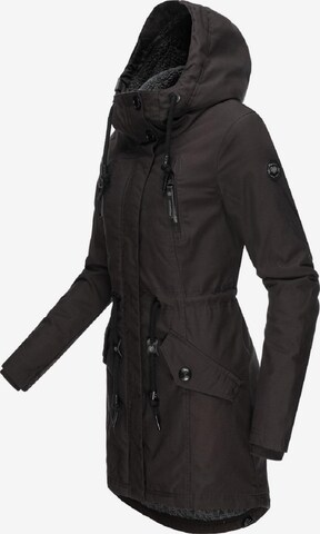 Ragwear Wintermantel 'Elsie II Intl.' in Schwarz