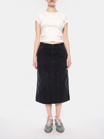 Carhartt WIP Spódnica 'W' Double Knee Skirt Denim' w kolorze czarny
