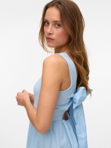 VERO MODA Jurk 'VMVally' in Blauw